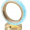Lampka Nocna Stołowa Kryształowa Led Rgb Usb Obrączka Do Sypialni Biura Rgb