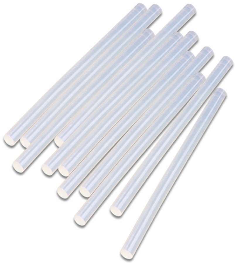 Klej Do Pistoletu Bezbarwny Na Gorąco Wkłady Klejowe 11mm 20cm Bezbarwny