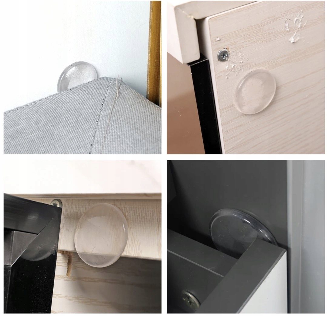 image-1171.jpeg 6x Odbojnik Do Drzwi Odbój Stoper Ochraniacz Samoprzylepny Ogranicznik Duży