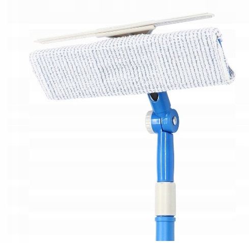 image-118.jpeg Teleskopowa Myjka Do Okien Szyb Luster Kabiny Mop Ze Ściągaczką Długi Kij