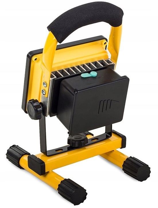 image-1184.jpeg Halogen Roboczy Budowlany Lampa Przenośny 2 X Led Cob 30w Akumulator Ip65