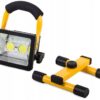 image-1186.jpeg Halogen Roboczy Budowlany Lampa Przenośny 2 X Led Cob 30w Akumulator Ip65