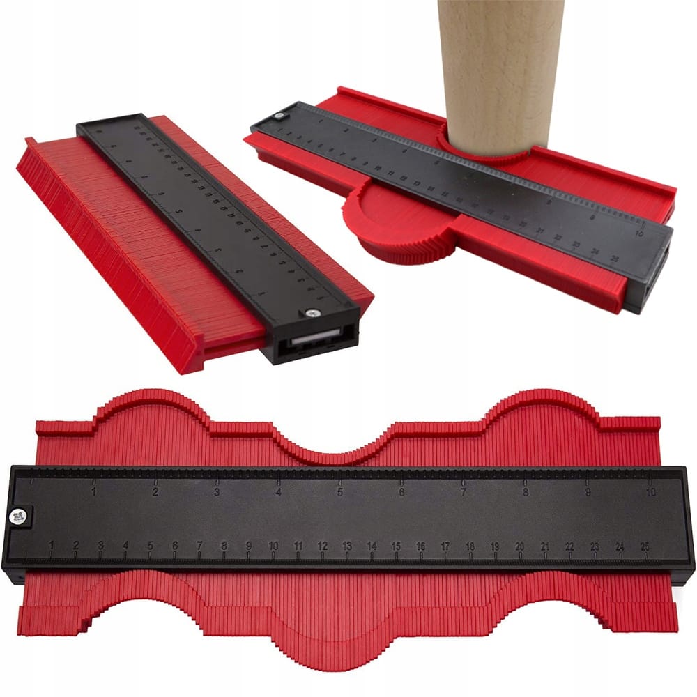 Szablon Przymiar Wzornik Znacznik Do Odwzorowania Przenoszenia Kształtów Xl