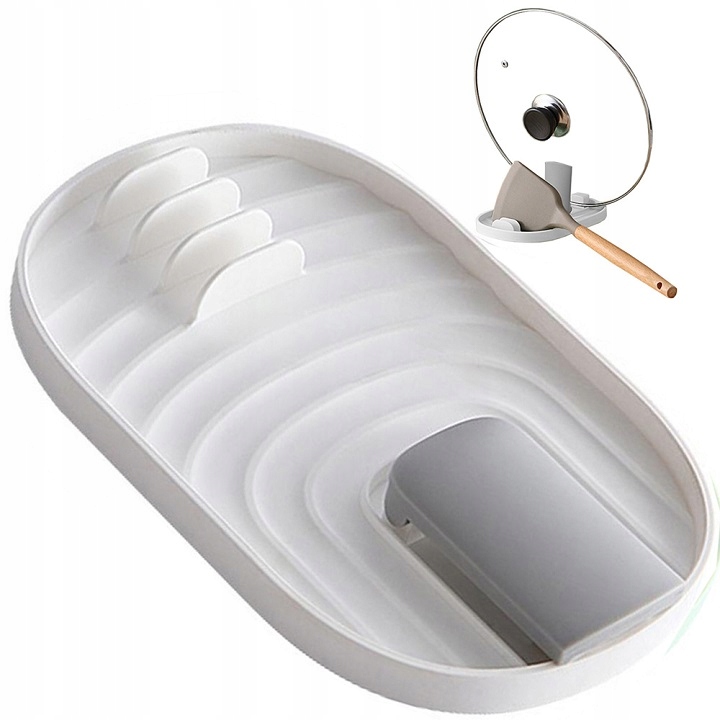 Podstawka Podkładka Kuchenna Ociekacz Pod Łyżkę Łyżki Pokrywkę Przykrywkę