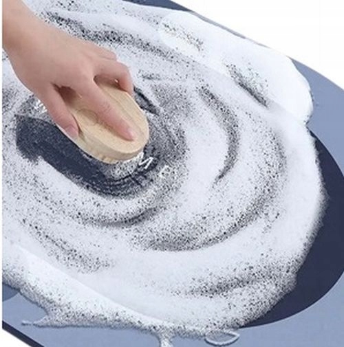 Mata Łazienkowa Szybkoschnąca Dywanik Chłonny Antypoślizgowy Do Łazienki