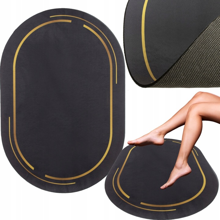 Mata Łazienkowa Szybkoschnąca Dywanik Chłonny Antypoślizgowy Do Łazienki