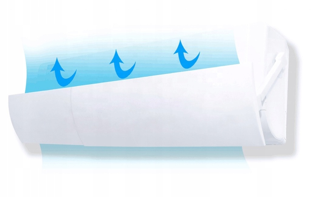 image-1261.jpeg Deflektor Klimatyzatora Klimatyzator Regulowany Wydajny I Oszczędny Osłona