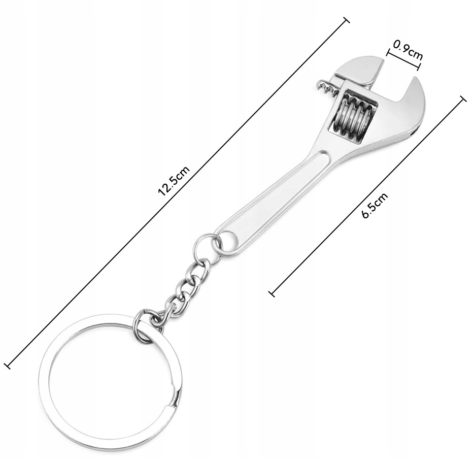 image-1289.jpeg Brelok Mechanika Klucz Nastawny Francuz Brelok Do Kluczy Upominek Gadżet