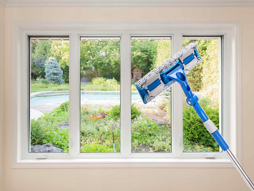 image-130.jpeg Teleskopowa Myjka Do Okien Szyb Luster Kabiny Mop Ze Ściągaczką Długi Kij