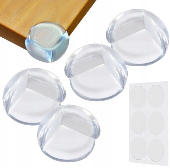 Zabezpieczenia Szafek Na Rogi Kanty Narożniki Mebli Stołu Ochronne 12 szt