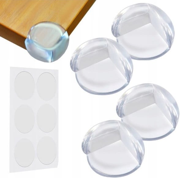 Zabezpieczenia Szafek Na Rogi Kanty Narożniki Mebli Stołu Ochronne 12 szt