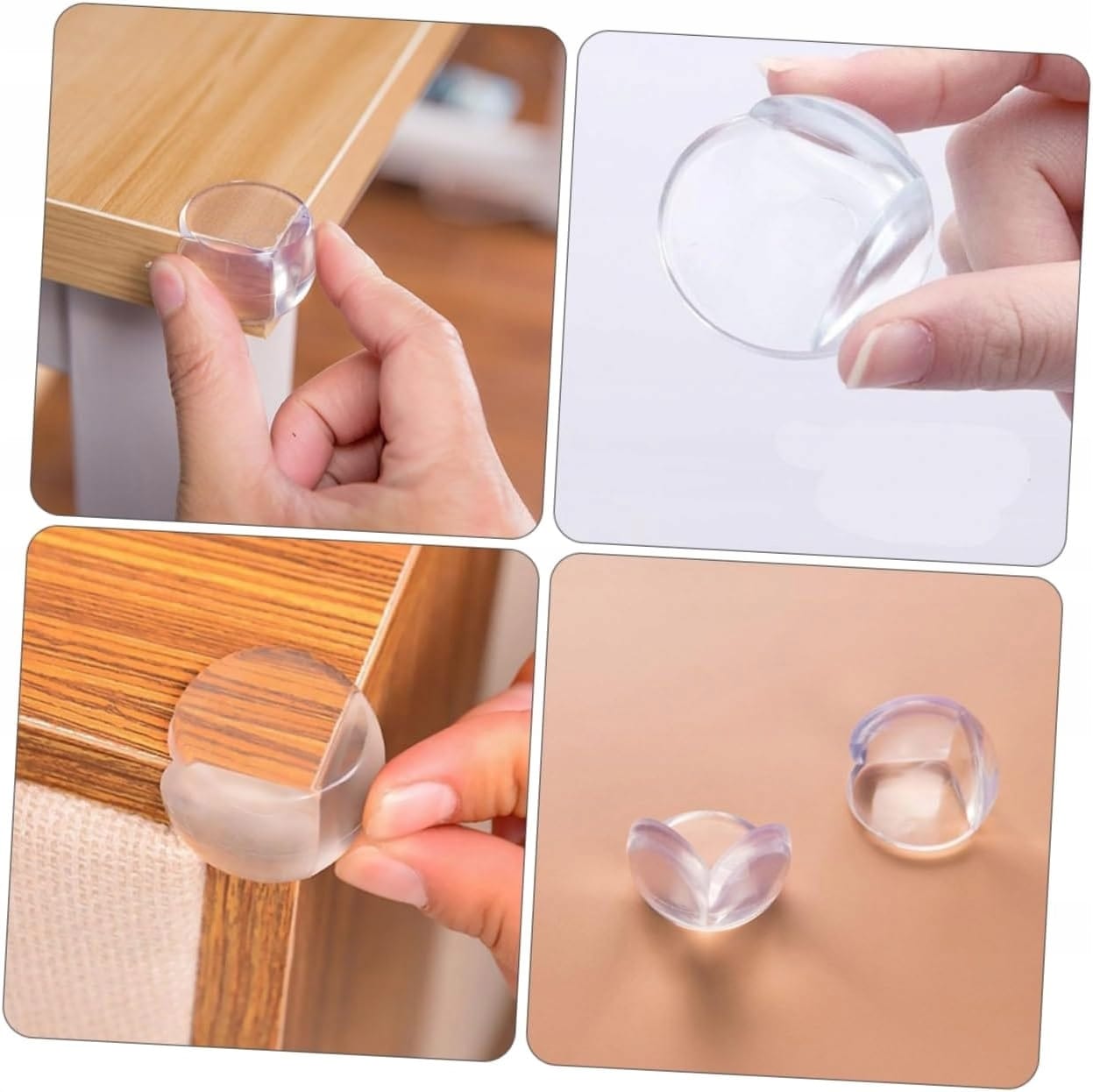 Zabezpieczenia Szafek Na Rogi Kanty Narożniki Mebli Stołu Ochronne 12 szt