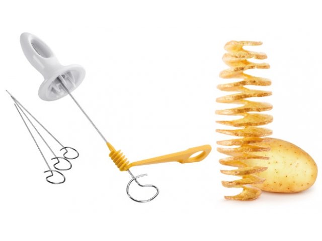 Maszynka Do Ziemniaka Chipsów Zakręcona Frytka Moc