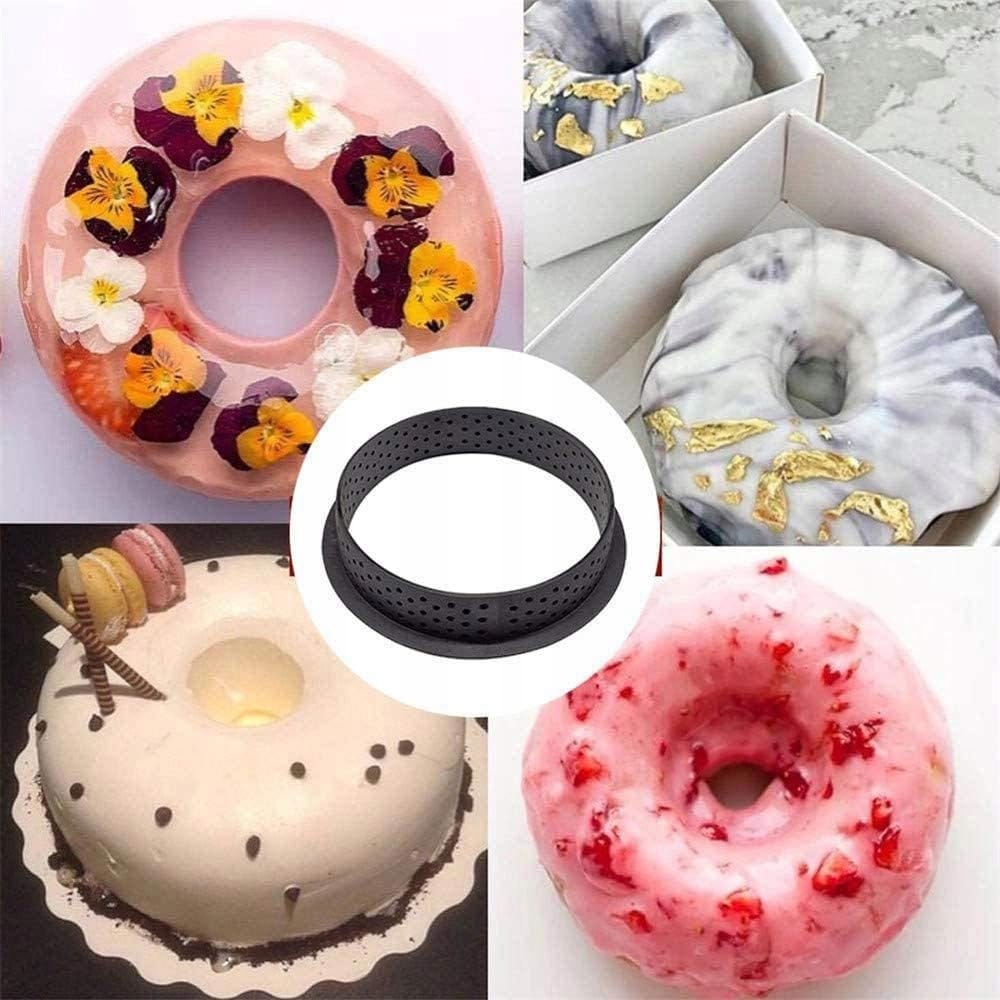 Rant Perforowany Do Tartaletek Forma Do Tarty 8cm Pieczenia Foremki 6 Sztuk