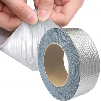 image-1378.jpeg Taśma Butylowa Wodoodporna Uszczelniająca Aluminiowa Guma Butylowa Mocna 5m