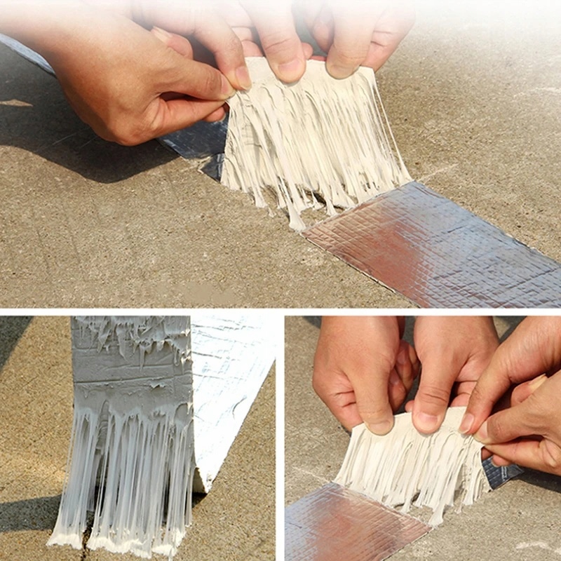 image-1384.jpeg Taśma Butylowa Wodoodporna Uszczelniająca Aluminiowa Guma Butylowa Mocna 5m