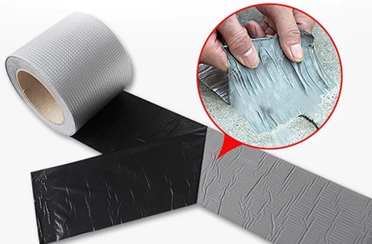 image-1385.jpeg Taśma Butylowa Wodoodporna Uszczelniająca Aluminiowa Guma Butylowa Mocna 5m