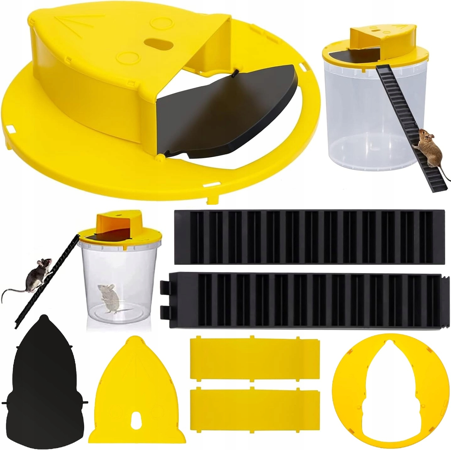 image-1401.jpeg Pułapka Na Myszy Szczury Bezpieczna Żywołapka Na Wiadro Chwytak Gryzoni