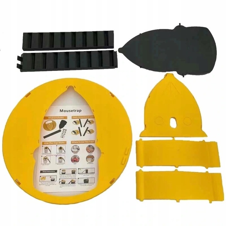 Pułapka Na Myszy Szczury Bezpieczna Żywołapka Na Wiadro Chwytak Gryzoni
