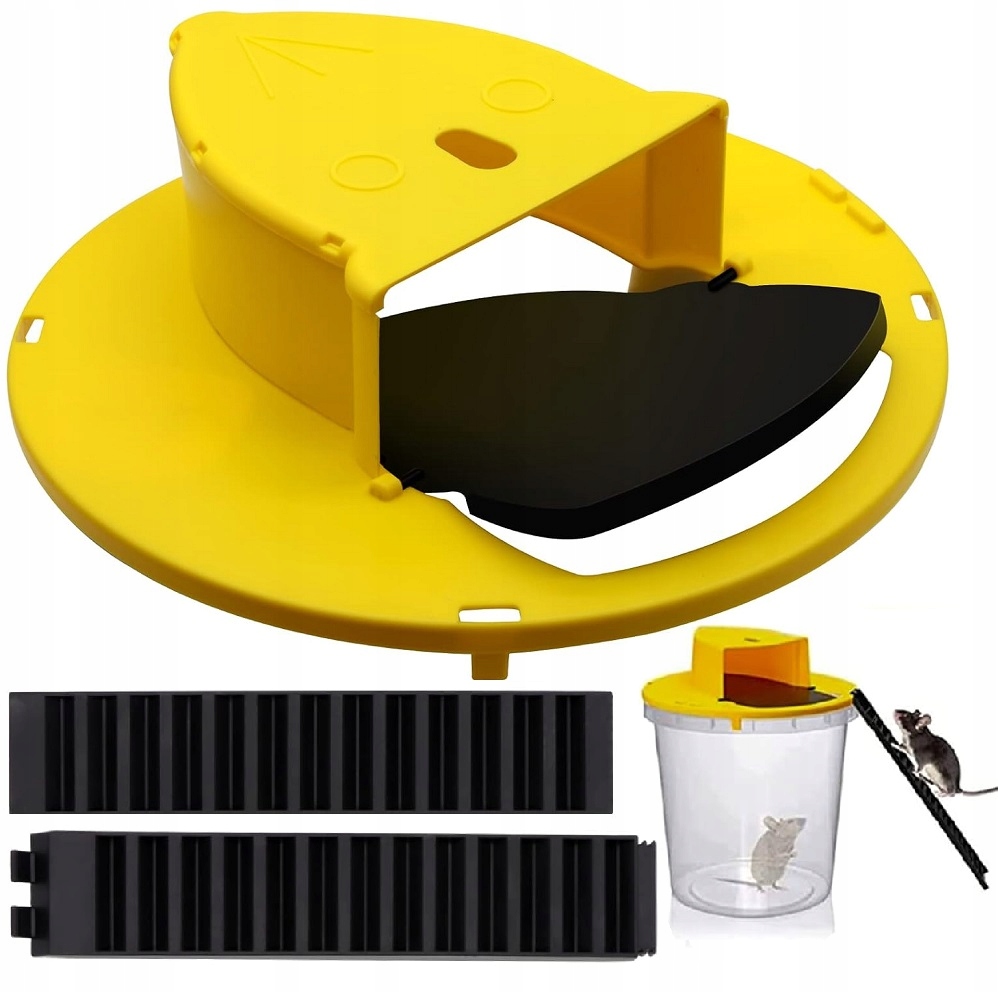 Pułapka Na Myszy Szczury Bezpieczna Żywołapka Na Wiadro Chwytak Gryzoni