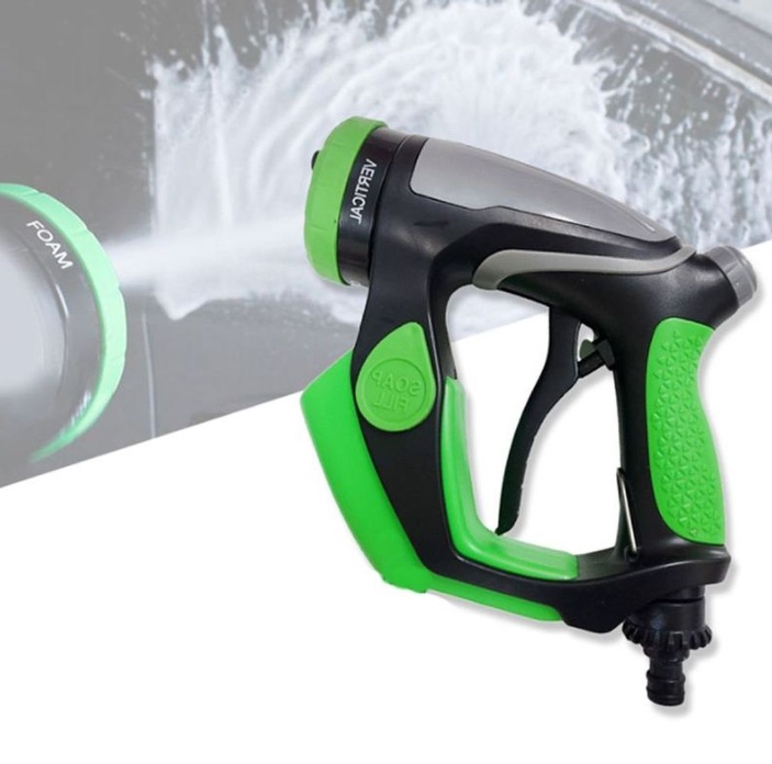 Myjka Do Mycia Samochodu Auta Pistolet Pianownica Zbiornik Pod Wąż Ogrodowy