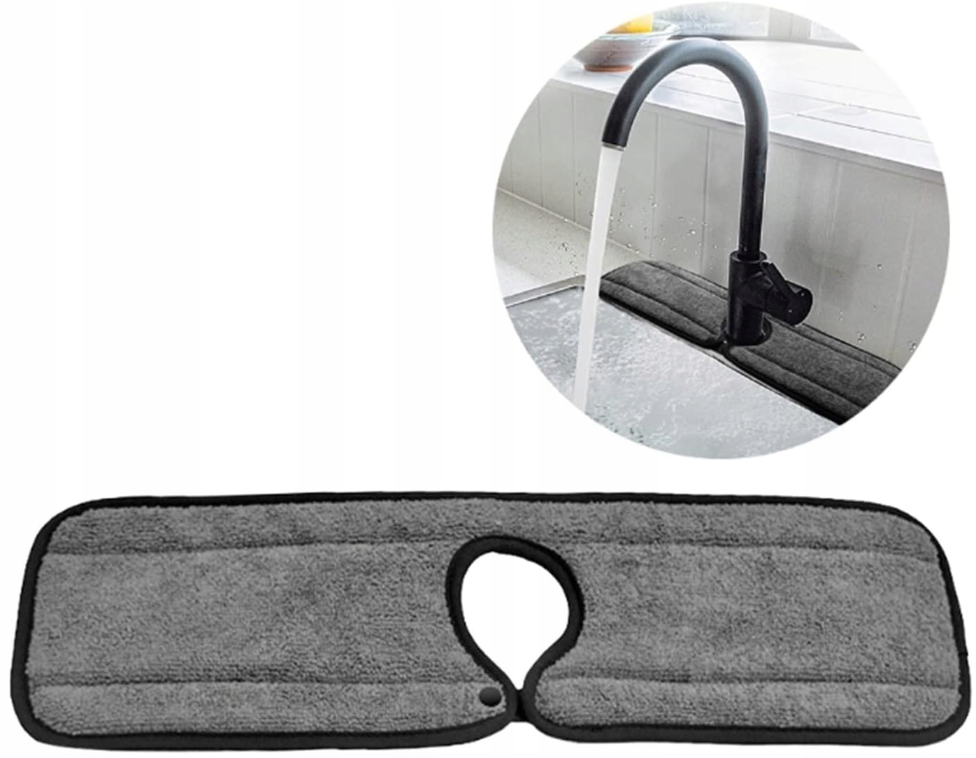 Chłonna Mata Na Zlew Ociekacz Kuchenny Ochronny Pod Kran Chłonny Mikrofibra