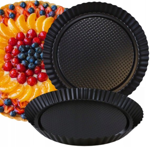 Blacha Do Pieczenia Tarty Ciast Okrągła Średnica 28cm Forma Do Ciasta Tarta