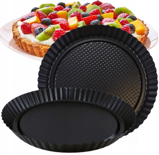 Blacha Do Pieczenia Tarty Ciast Okrągła Średnica 28cm Forma Do Ciasta Tarta