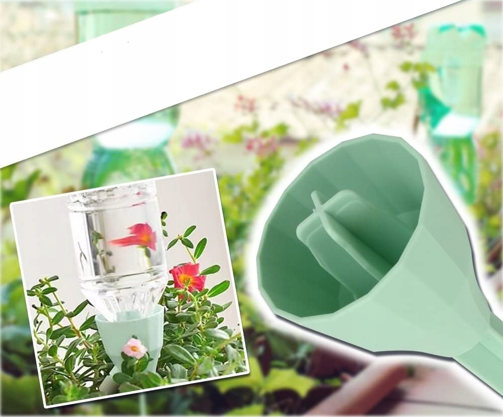 image-1513.jpeg Nawadniacz Do Kwiatów Roślin 3szt Nawodnienie Doniczek Dozownik Wody Ogród