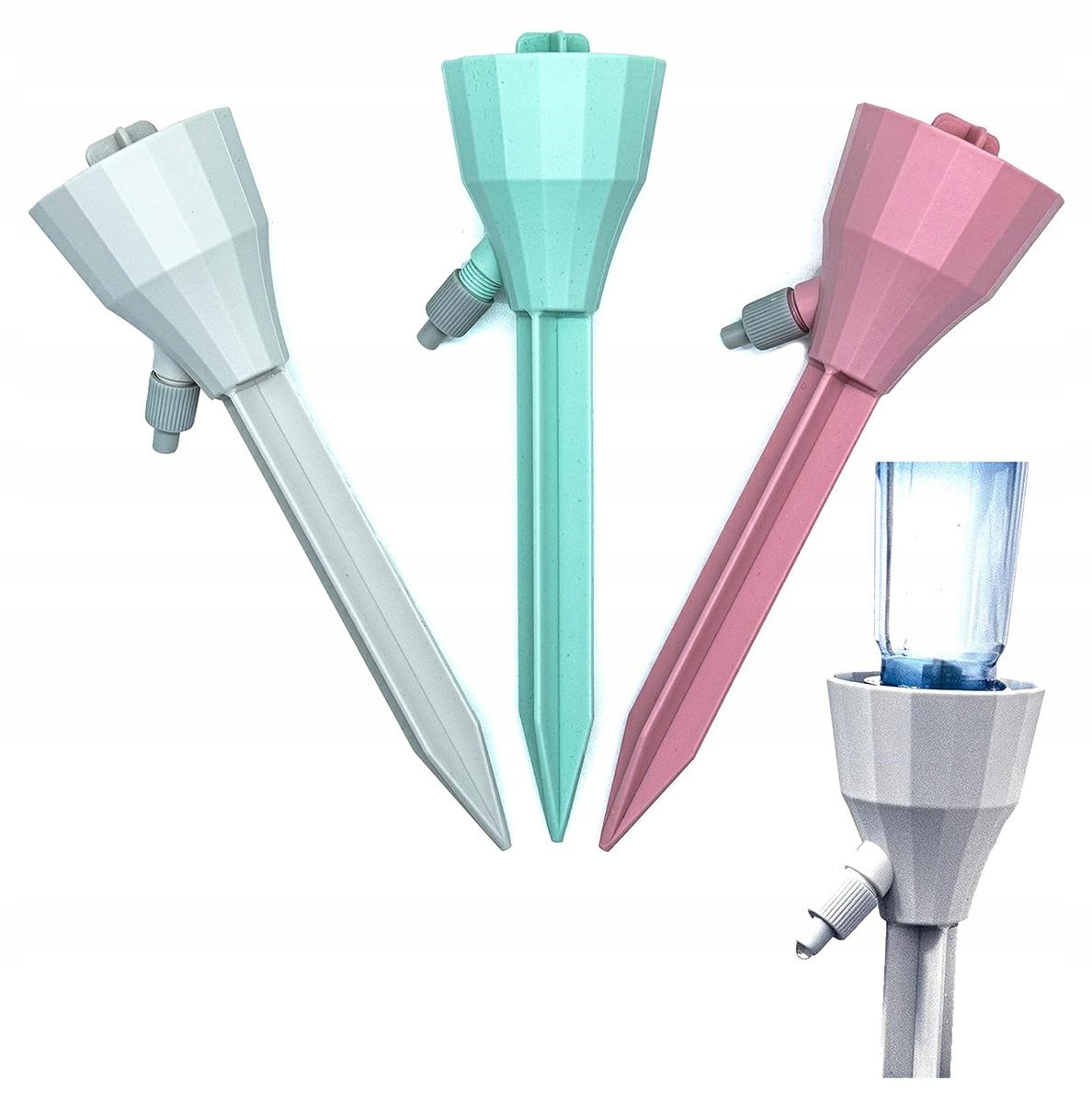 image-1516.jpeg Nawadniacz Do Kwiatów Roślin 3szt Nawodnienie Doniczek Dozownik Wody Ogród