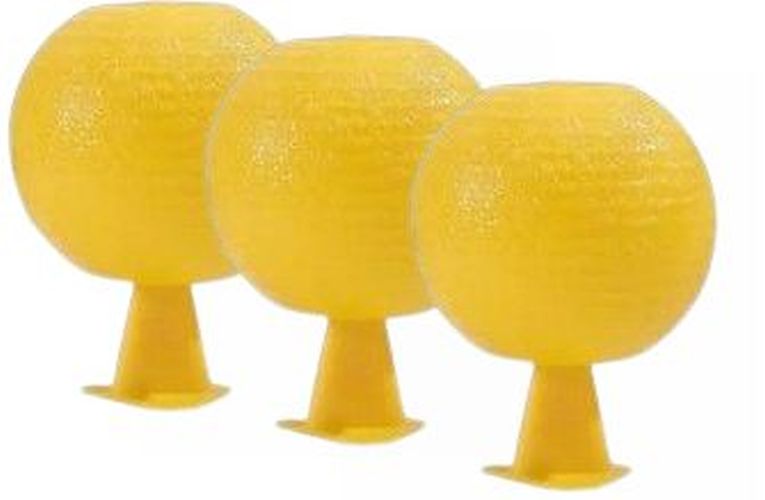 image-1594.jpeg Żółty Lep Pułapka Klejowa Na Muszki Mszyce Ziemiórki Owocówki Owady Kula