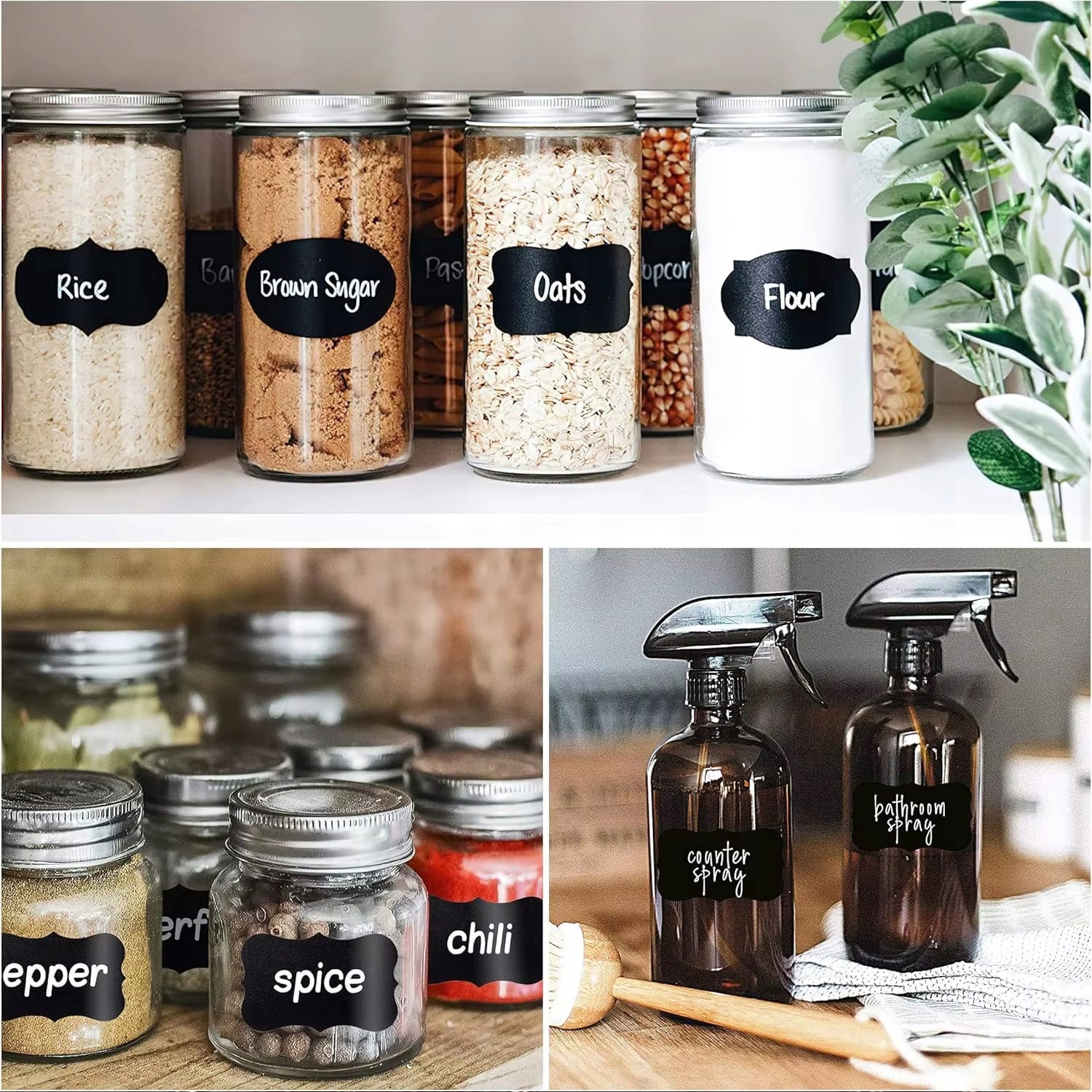 Naklejki Etykiety Na Słoiki Przyprawy Przetwory Butelki Dźemy 240szt Marker