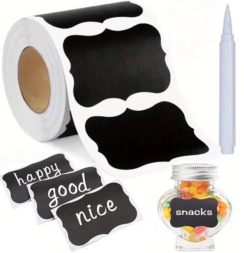 Naklejki Etykiety Na Słoiki Przyprawy Przetwory Butelki Dźemy 240szt Marker