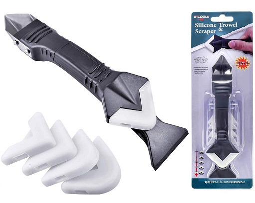 Szpachelka Do Nakładania Fug Wycinania Silikonu Spoin Fugi Nożyk Skrobak