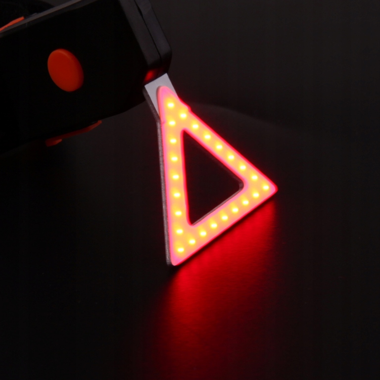 Lampka Rowerowa Tylna Led Na Tył Światło Ostrzegawcze Oświetlenie Roweru