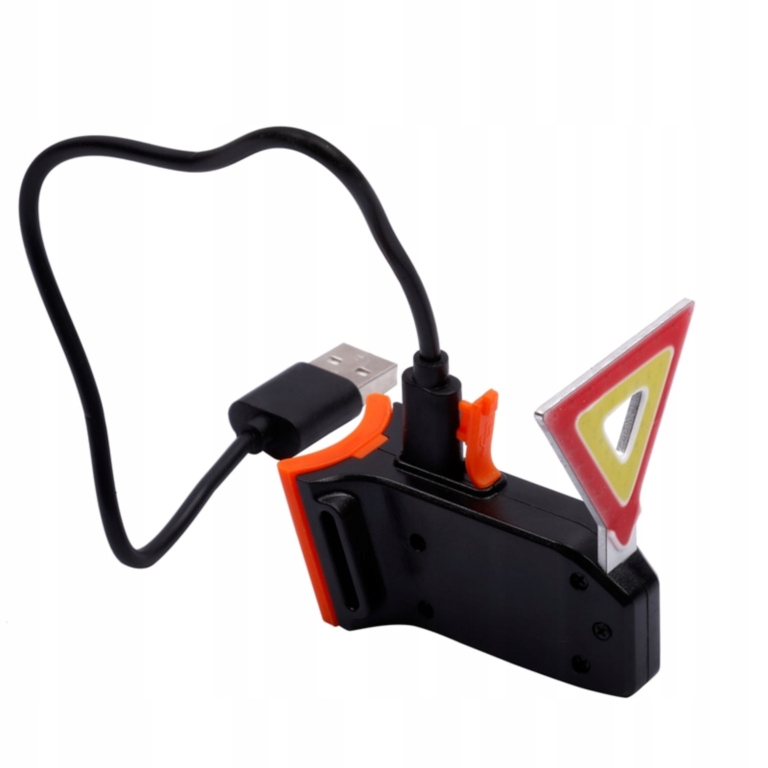 Lampka Rowerowa Tylna Led Na Tył Światło Ostrzegawcze Oświetlenie Roweru