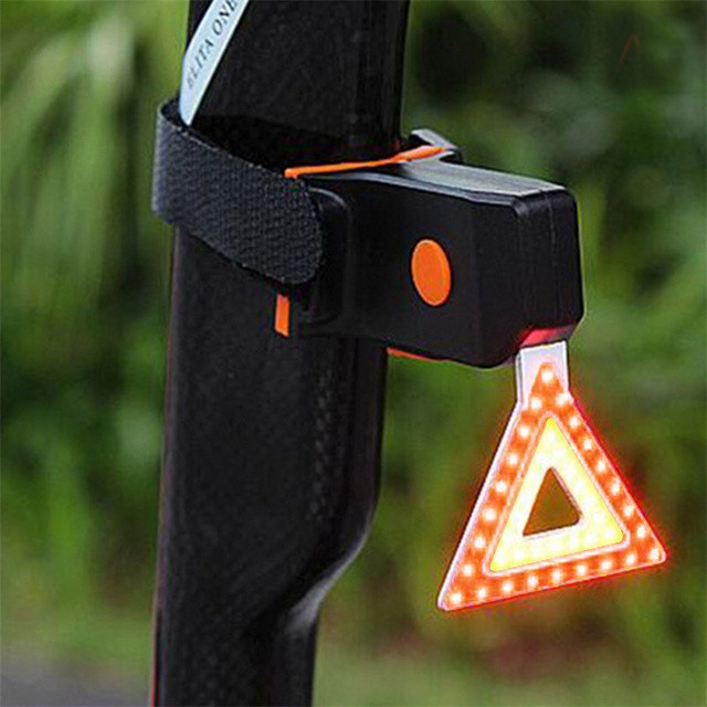 Lampka Rowerowa Tylna Led Na Tył Światło Ostrzegawcze Oświetlenie Roweru