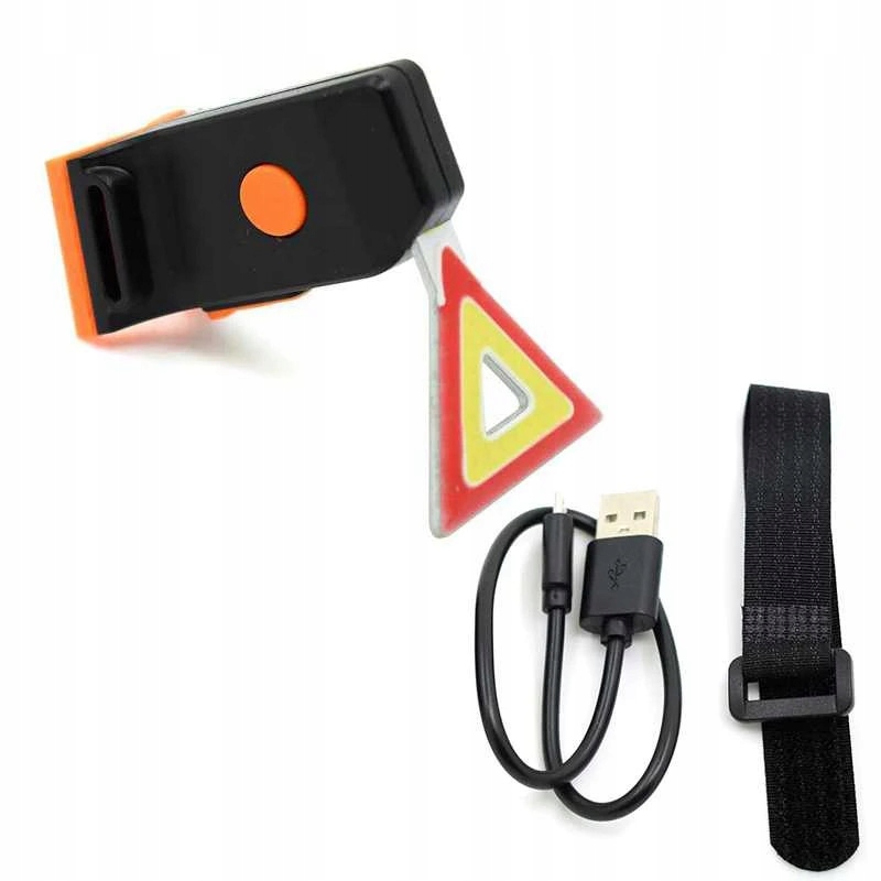 Lampka Rowerowa Tylna Led Na Tył Światło Ostrzegawcze Oświetlenie Roweru