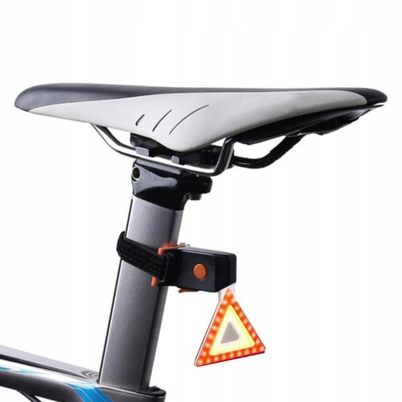 Lampka Rowerowa Tylna Led Na Tył Światło Ostrzegawcze Oświetlenie Roweru