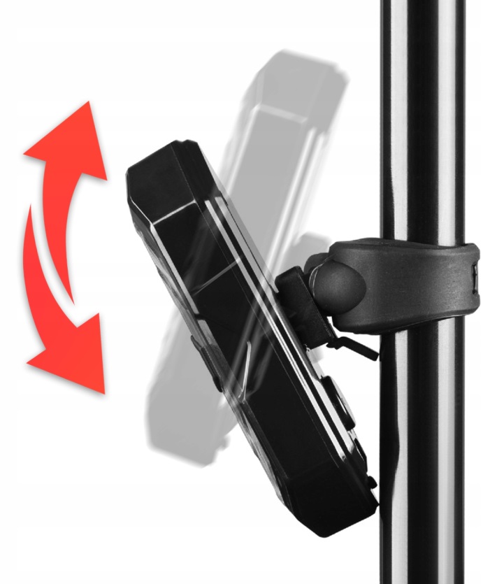 Mocna Lampka Rowerowa Tylna Kierunkowskazy Rowerowe Światło Tył Led Usb