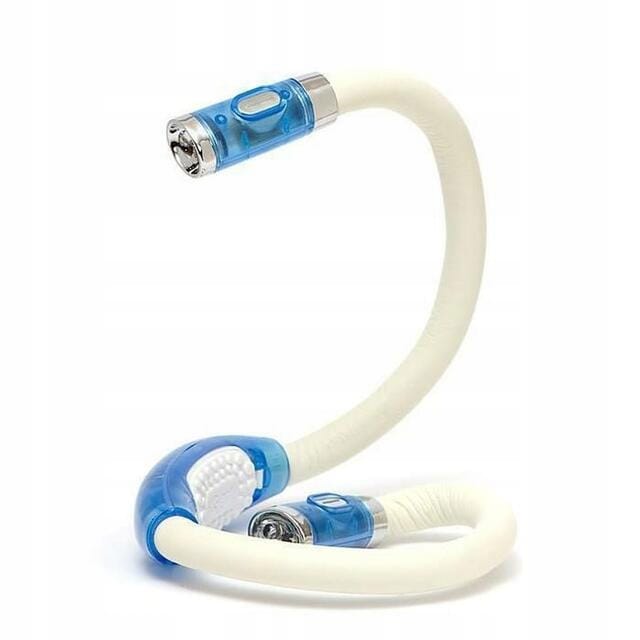 LATARKA DO CZYTANIA KSIĄŻEK MAJSTERKOWANIA LAMPKA NA SZYJĘ ELASTYCZNA LED