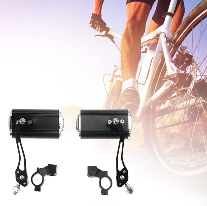 2x Lusterko Rowerowe Lusterka Regulowane Uchwyt Uniwersalne Na Rower Skuter