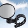 Lusterko Rowerowe Na Kierownicę Do Roweru Na Manetkę Wypukłe Wsteczne 360