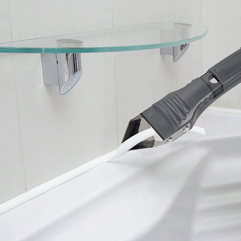 Szpachelka Do Nakładania Fug Wycinania Silikonu Spoin Fugi Nożyk Skrobak