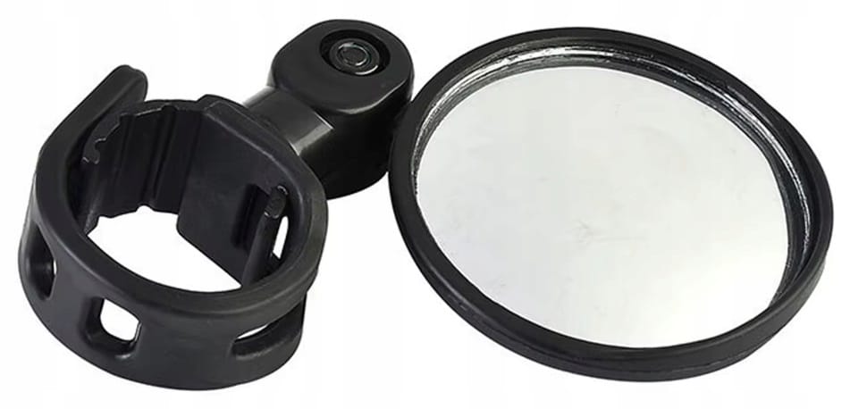 Lusterko Rowerowe Na Kierownicę Do Roweru Na Manetkę Wypukłe Wsteczne 360