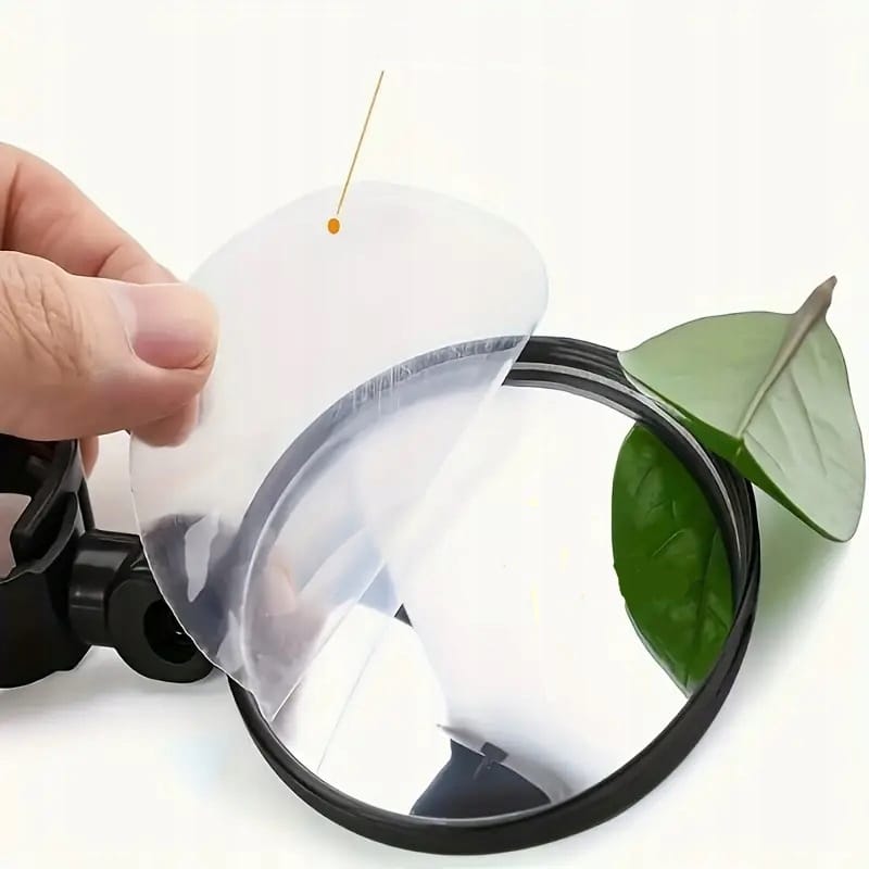 Lusterko Rowerowe Na Kierownicę Do Roweru Na Manetkę Wypukłe Wsteczne 360