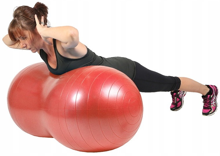 Piłka Do Ćwiczeń Gimnastyczna Rehabilitacyjna Fitness Pompka Mocna Duża