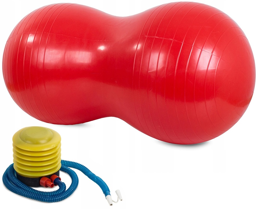 Piłka Do Ćwiczeń Gimnastyczna Rehabilitacyjna Fitness Pompka Mocna Duża