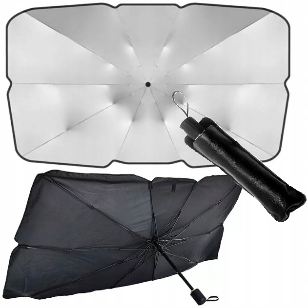 image-1745.jpeg Osłona Przeciwsłoneczna Parasol UV Do Samochodu Auta Na Przednią Szybę Mata
