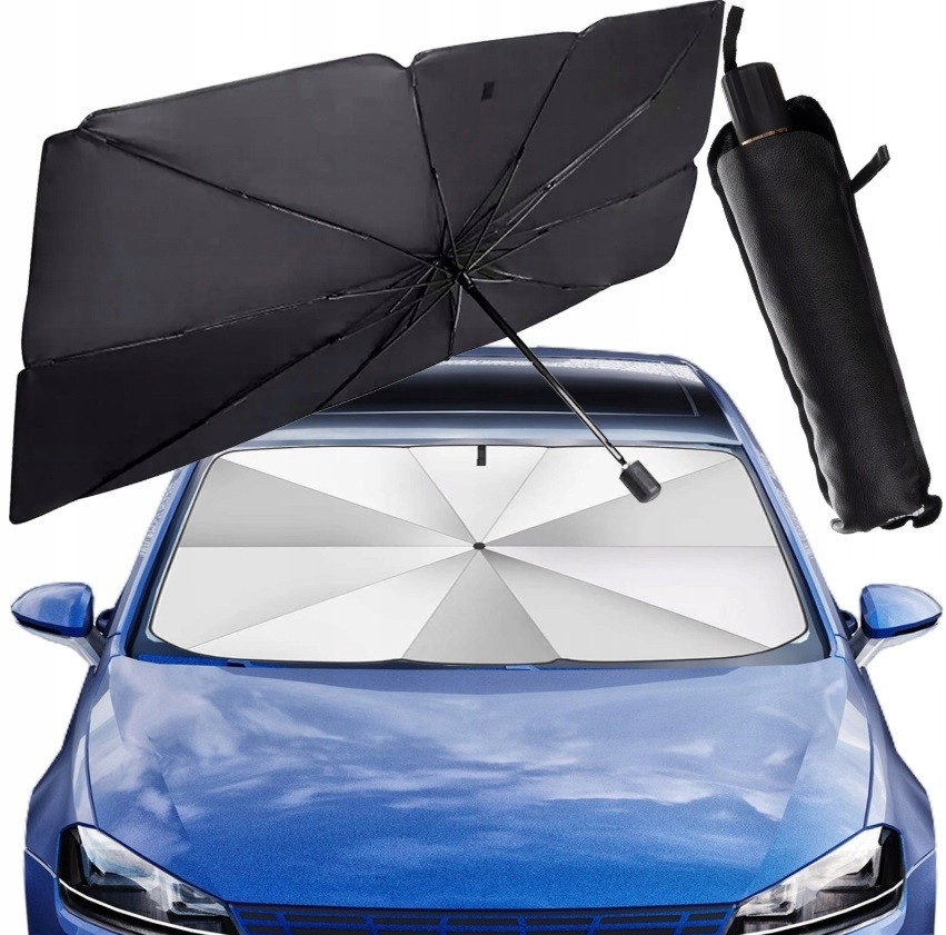 image-1756.jpeg Osłona Przeciwsłoneczna Parasol UV Do Samochodu Auta Na Przednią Szybę Mata